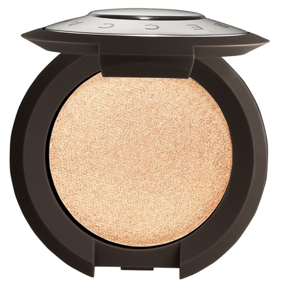 New Becca MOONSTONE Shimmering highlighter Gold - Picture 4 of 9